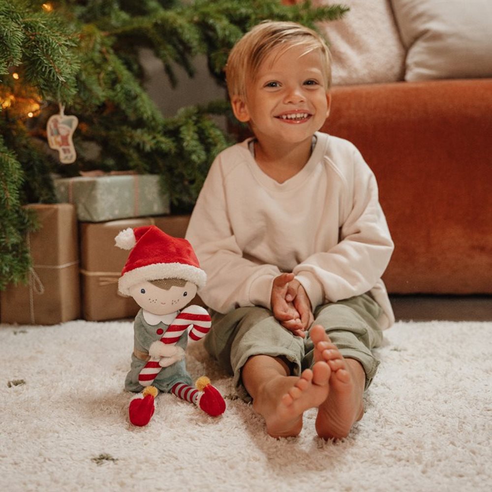 Boneco Jim – Elfo de Natal – 35 Cm | Little Dutch - Image 3