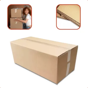 10 Caixas De Papelão Para Mudança 53x34x28 Ft 10075-10 Fortebox