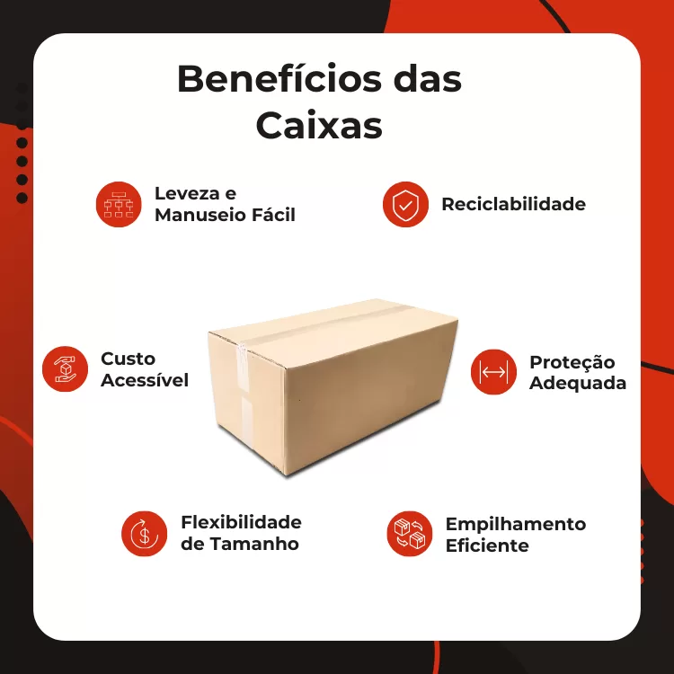 10 Caixas De Papelão Para Mudança 53x34x28 Ft 10075-10 Fortebox - Image 4