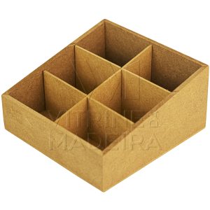 Porta Controle 6 Divisórias 18x18x9