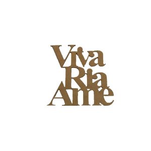 Aplique Laser Frase Viva Ria Ame 18×18