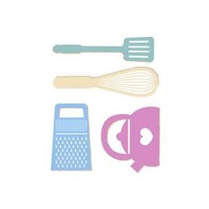 Litoarte Aplique Em Papel E Mdf – Itens Cozinha
