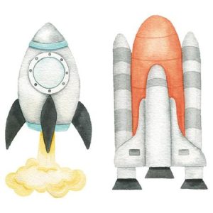 Litoarte Aplique Em Papel E Mdf 2 Un – Meu Universo
