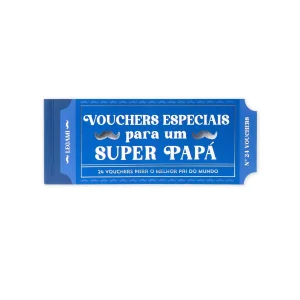Livro com 24 Vouchers – Super Pai | Legami
