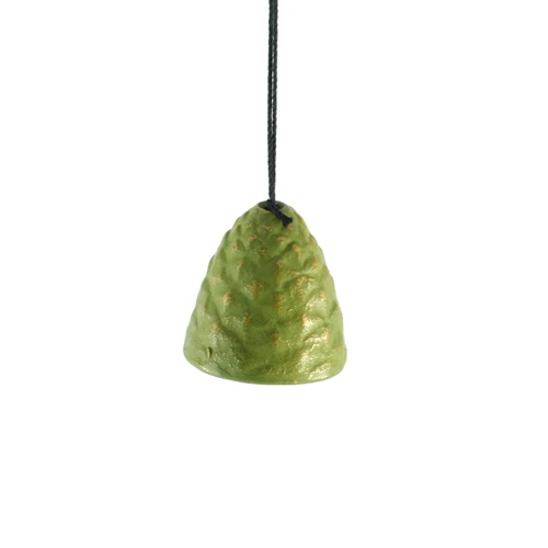 Green Pine Cone Wind Chime