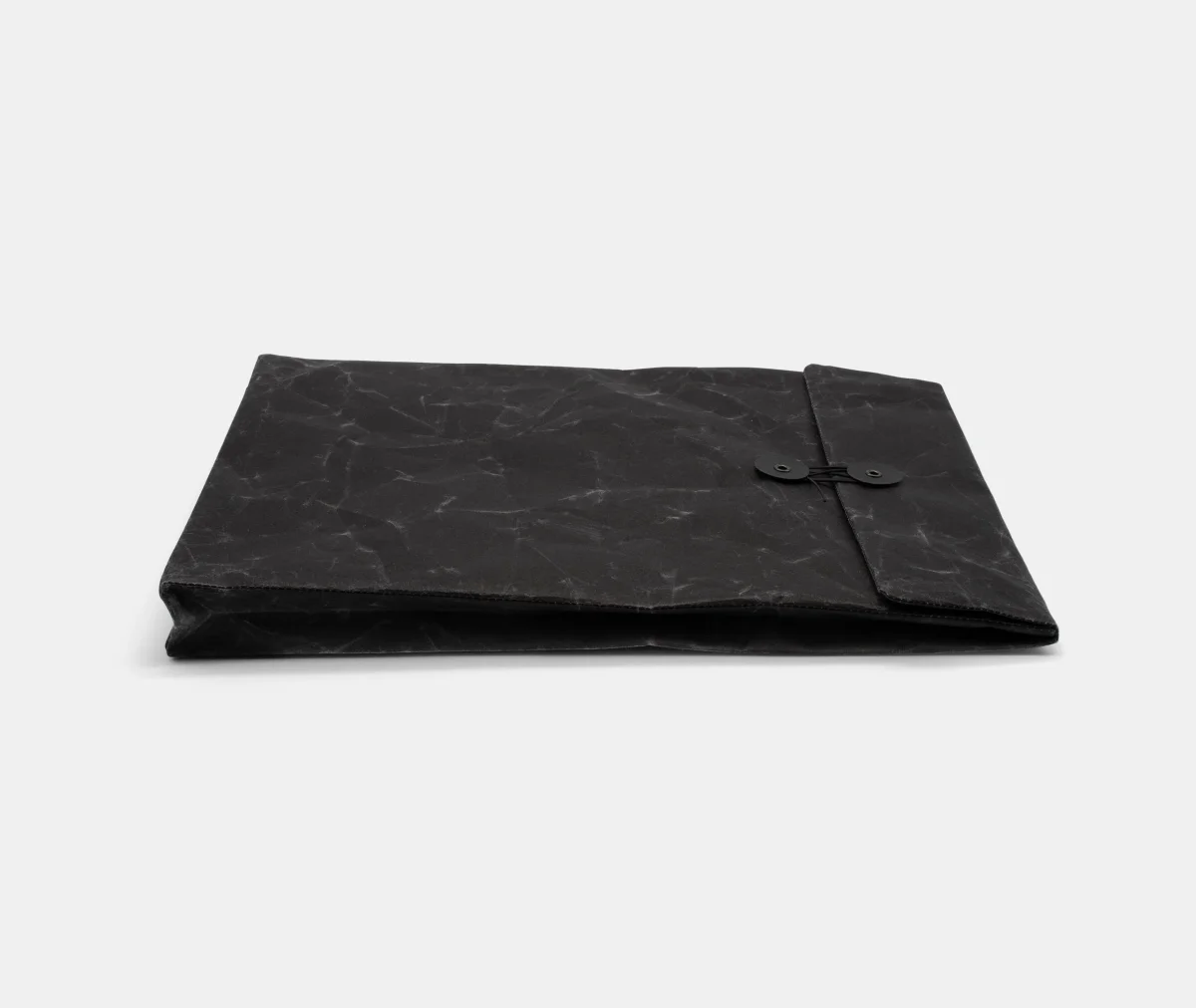 String Button Envelope - Black - Image 4