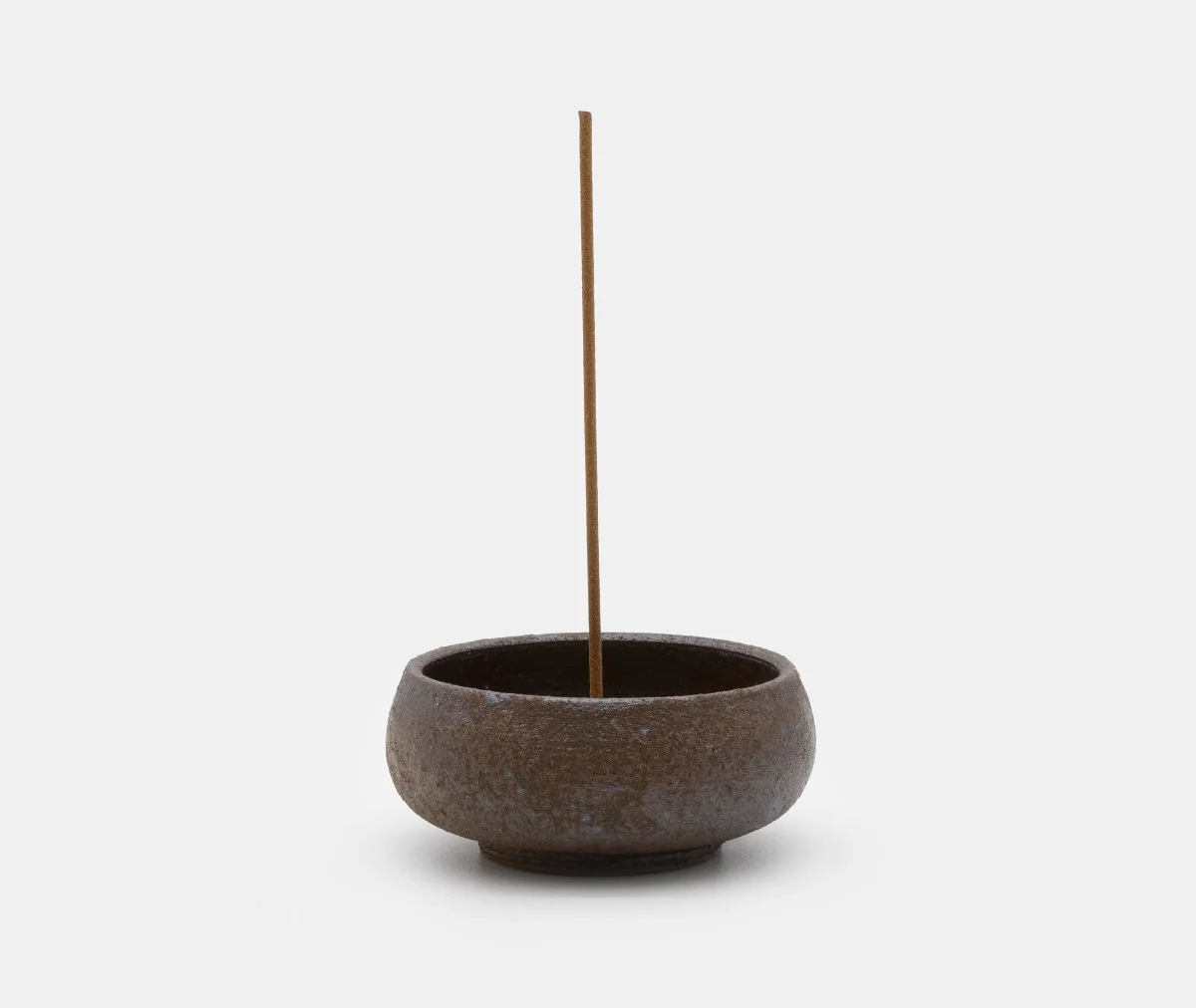 Wabi Sabi Stoneware Incense Bowl - Image 2
