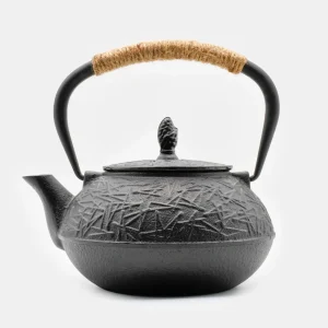 Cast Iron Teapot Pine Needle